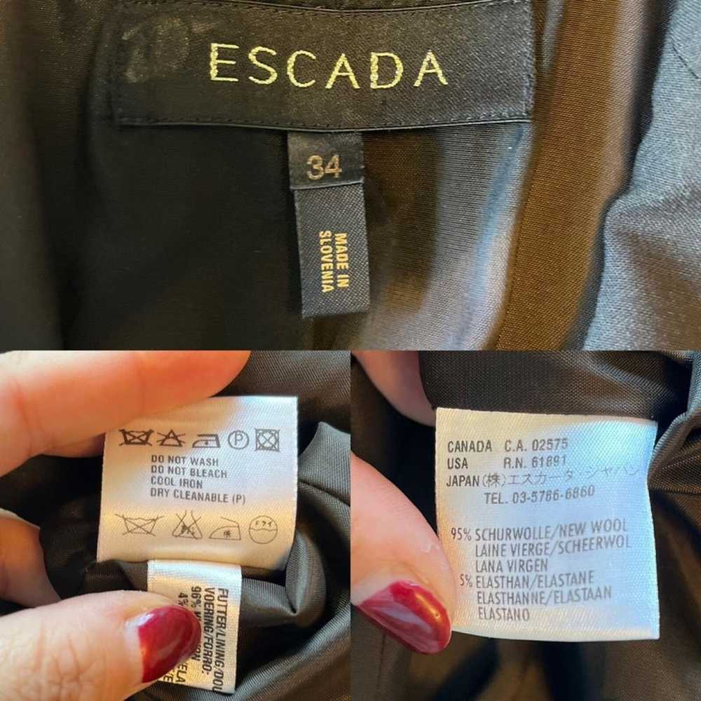 Escada Wool blazer - image 5