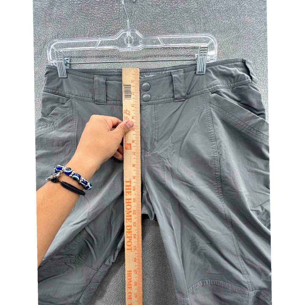 Vintage Gray Spandex Outdoor Vented Knee Cargo Pa… - image 4