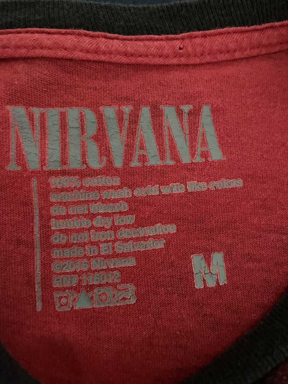 Band Tees × Nirvana Nirvana heart shaped box full… - image 3