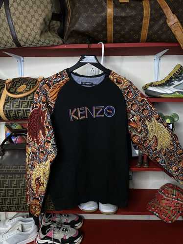 Designer × Kenzo Kenzo Animal Knitted Mens Pullove