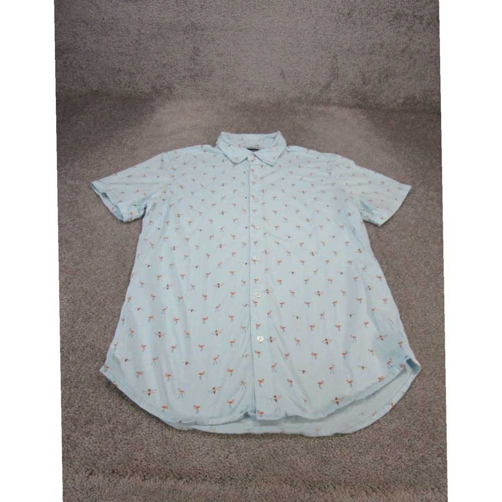 Bonobos Mens Medium Slim Fit Fashionable Blue Cot… - image 1