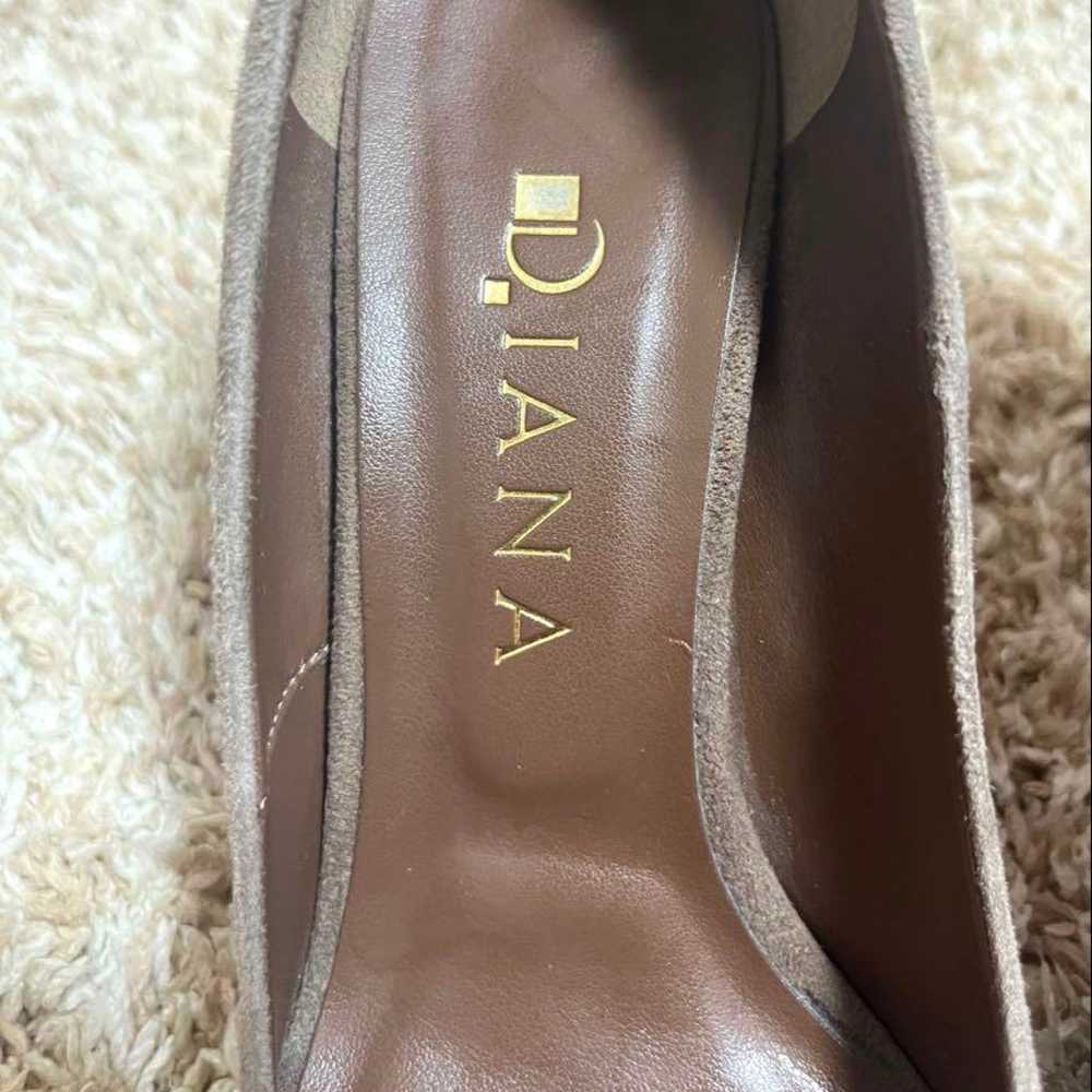 Beautiful condition✨【DIANA】Diana Suede Pumps Pink… - image 4