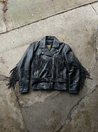 Hudson Vintage Black Leather Jacket