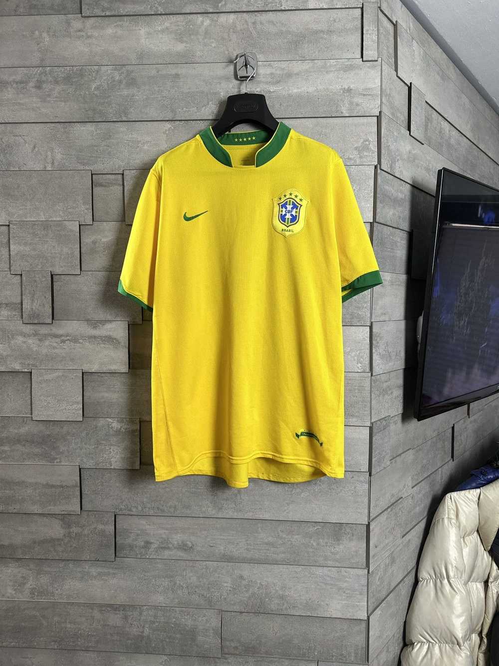 Nike × Vintage Nike Brazil 2006 Jersey - image 1