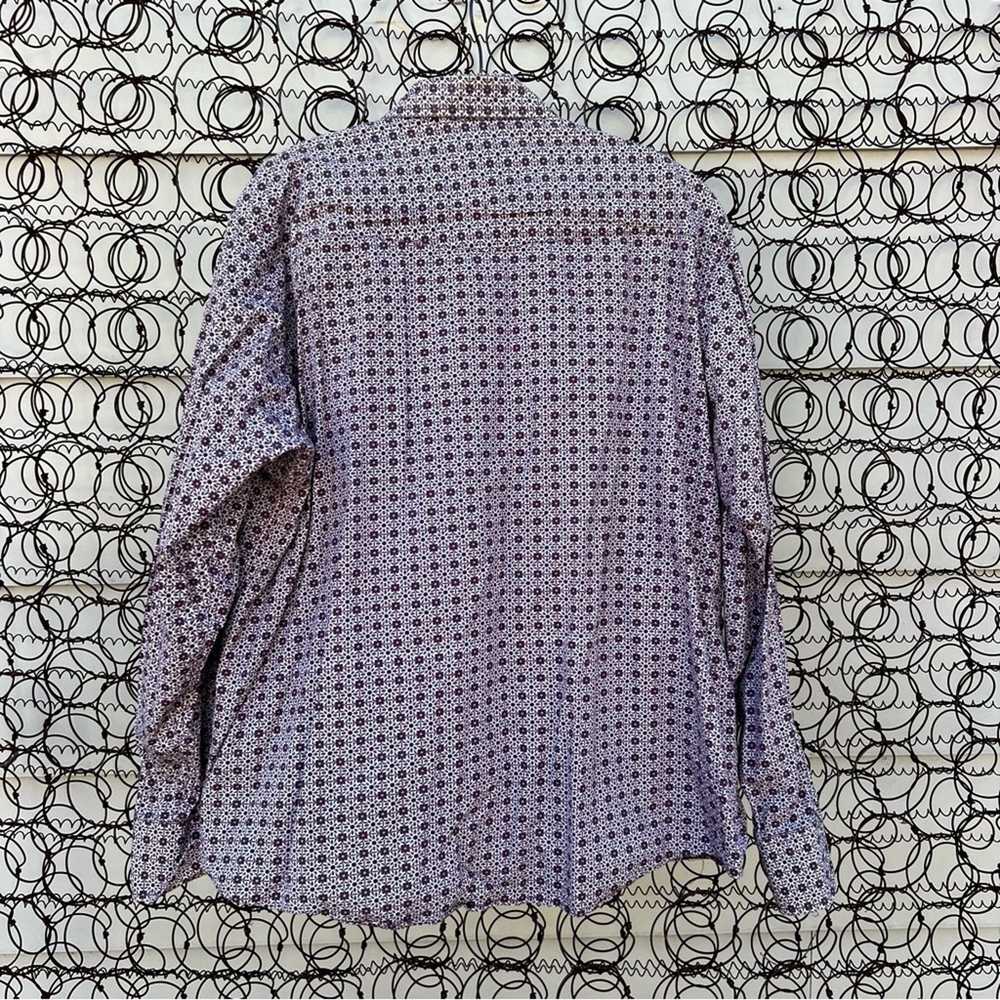 Ariat Ariat Pearl Snap L/S Western Shirt XXL Purp… - image 2