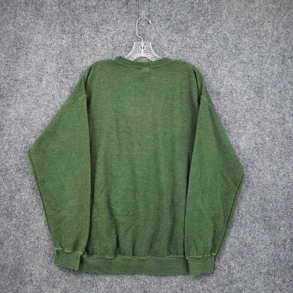 Playboy Green Crew Neck Oversized Long Sleeve Pul… - image 2