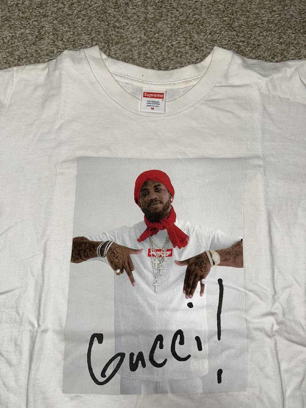 Supreme Supreme Gucci Mane Photo Tee (2016) - image 1