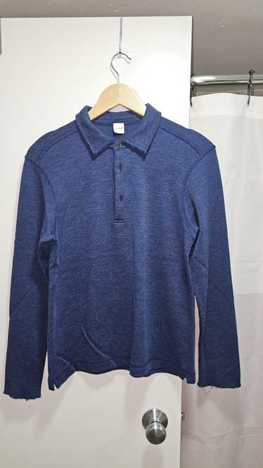 Eidos Napoli Eidos Napoli Wool Long Sleeve Polo [F