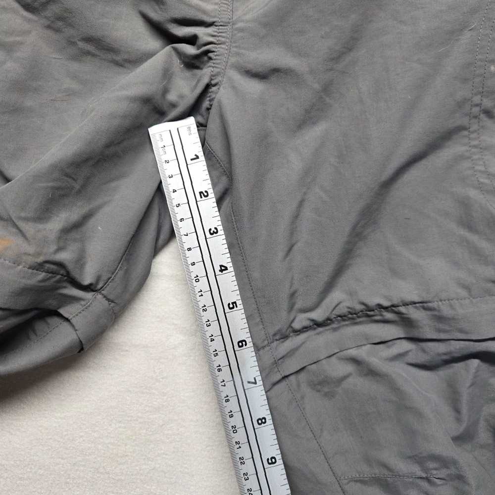 Vintage Mens Large Gray Cargo Hiking Pants with Z… - image 7