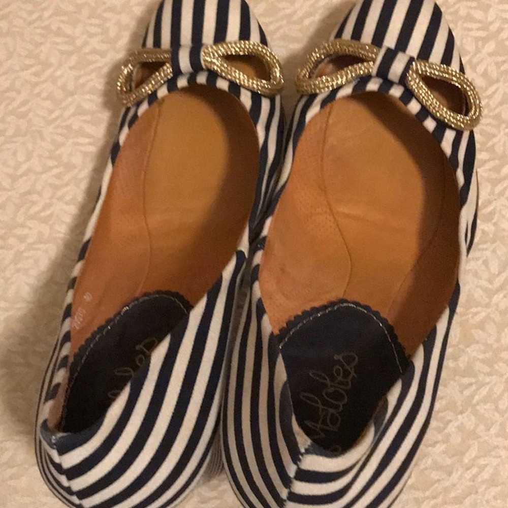 Malone’s for Aquazzura Striped Pumps - image 8