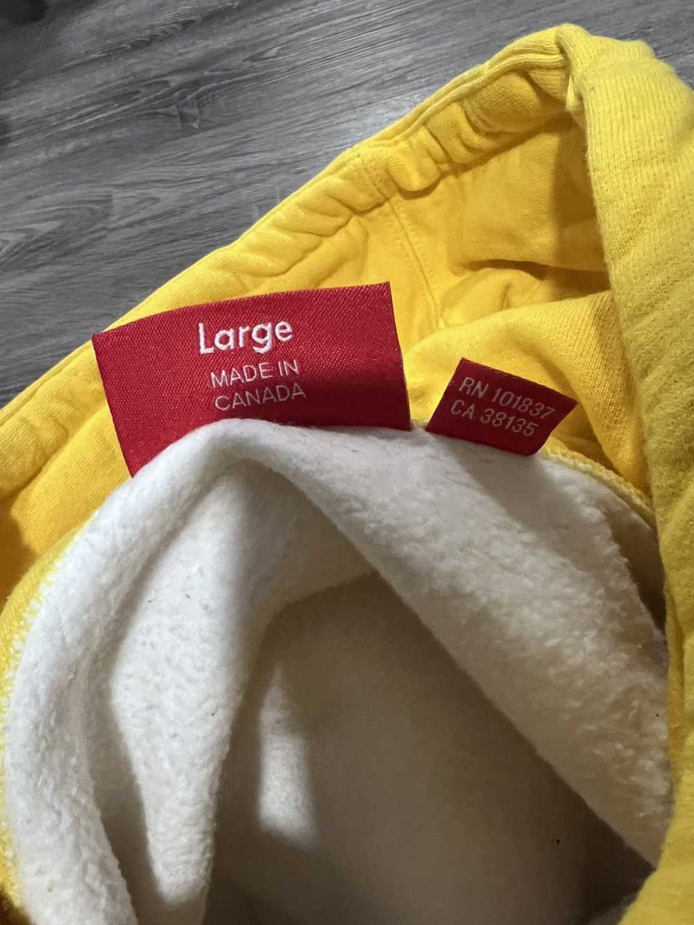 Supreme Supreme FW17 Yellow Blocked Hoodie - image 3