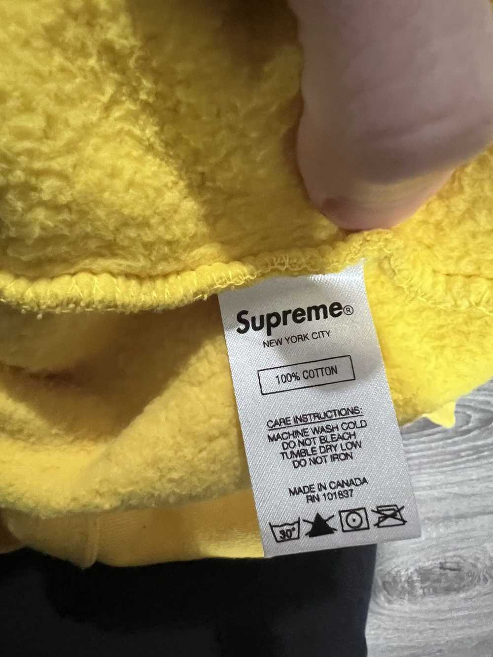 Supreme Supreme FW17 Yellow Blocked Hoodie - image 4