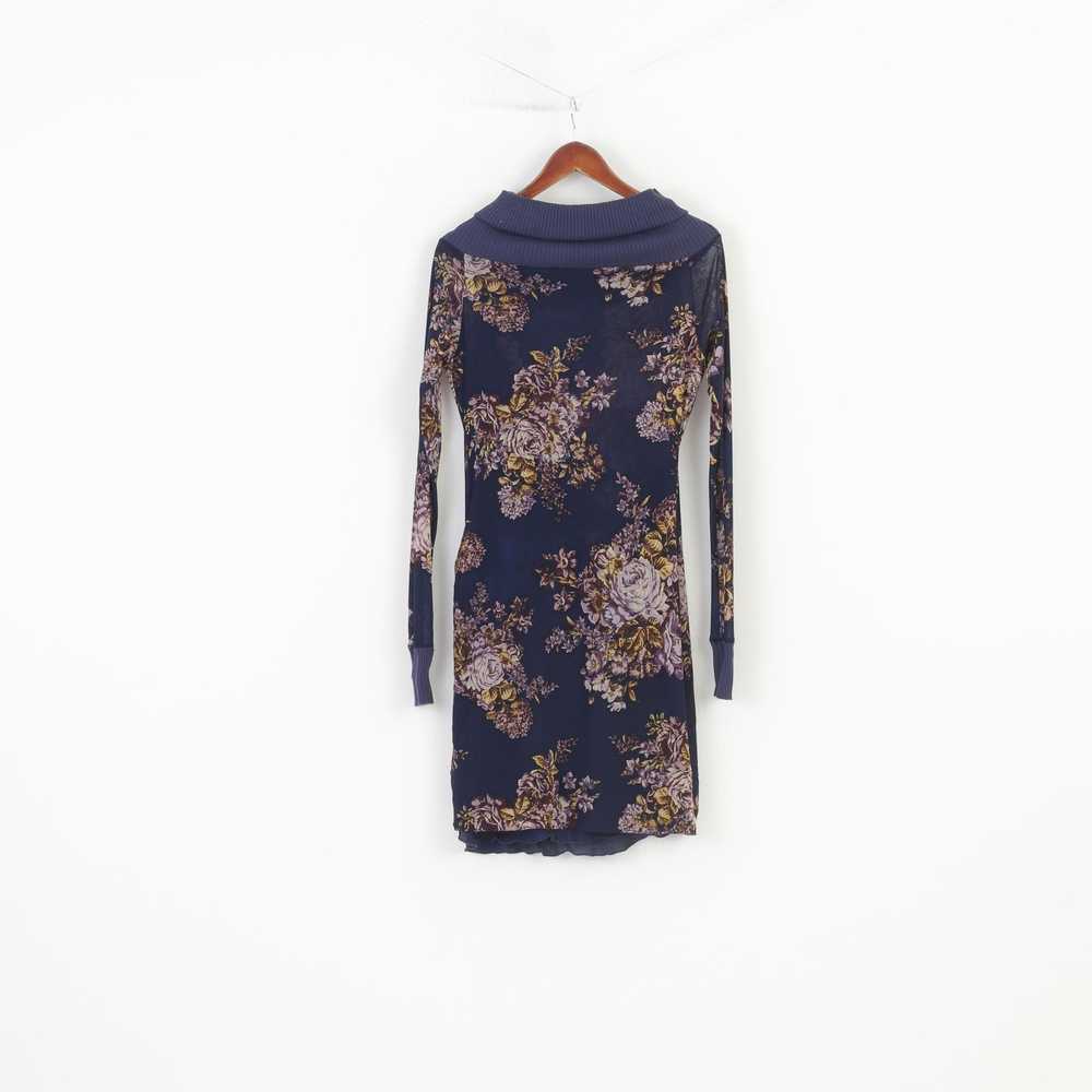 Liu-Jo Liu Jo Woman M Dress Navy Petit Flower Pri… - image 6