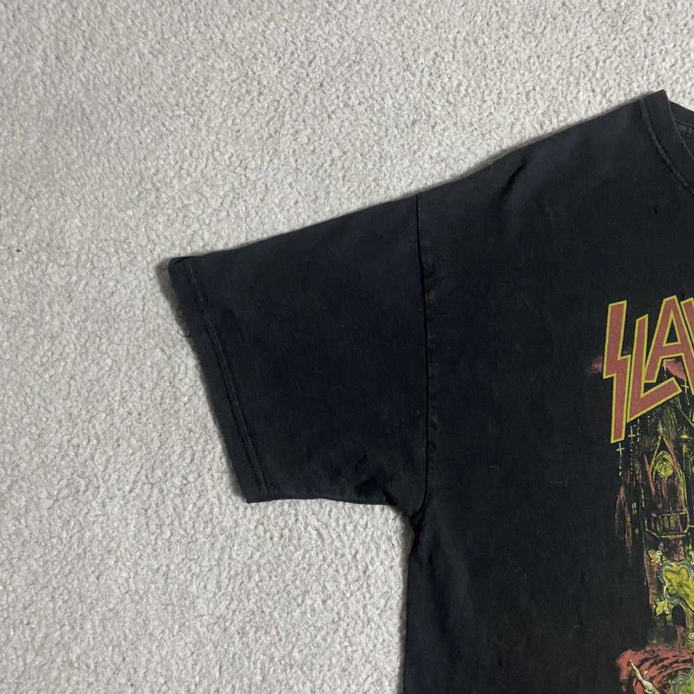 Band Tees × Slayer × Vintage SLAYER Shirt XL Band… - image 11