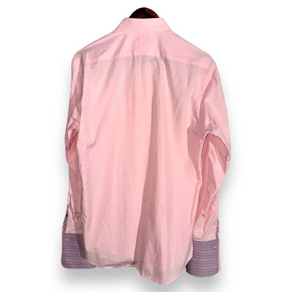 Paul Smith Pink Paul Smith Spread Collar French C… - image 6