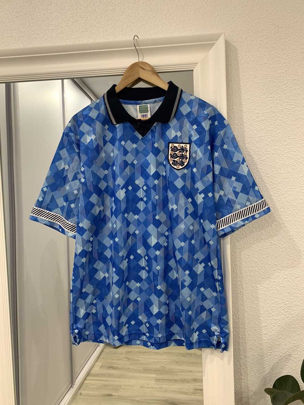 Fifa World Cup × Soccer Jersey × Vintage ENGLAND … - image 1