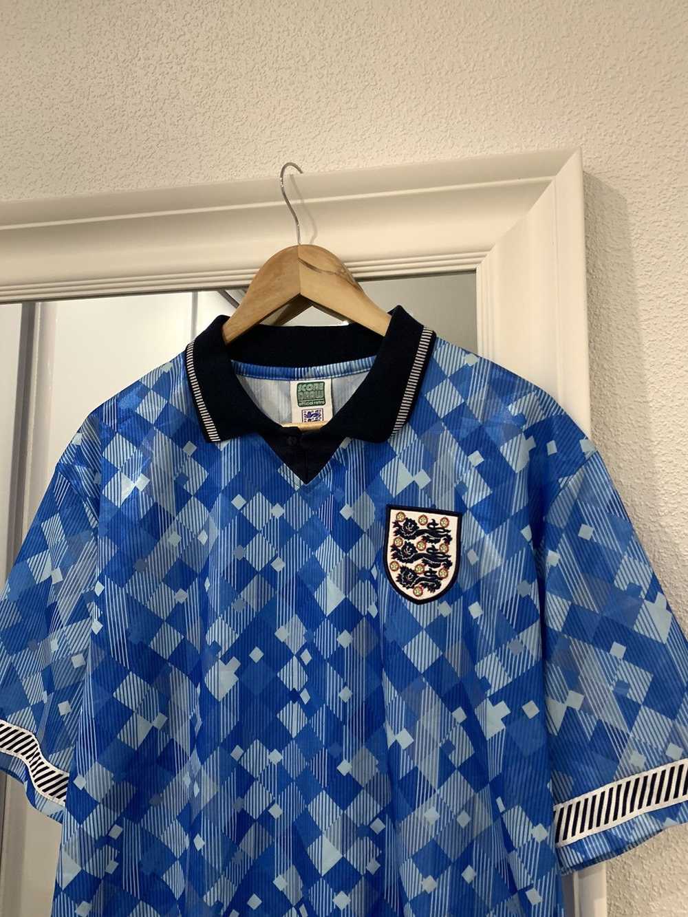 Fifa World Cup × Soccer Jersey × Vintage ENGLAND … - image 3