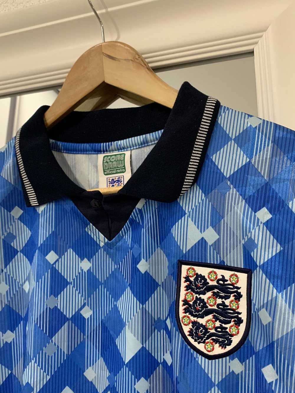 Fifa World Cup × Soccer Jersey × Vintage ENGLAND … - image 5