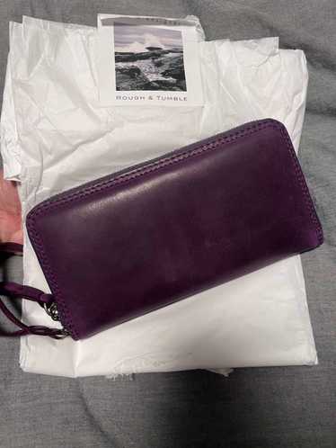 Rough & Tumble New Rustic Eggplant “The Wallet” wi