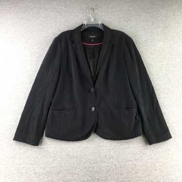 Talbots Aberdeen Single Breasted Black Career Jac… - image 1