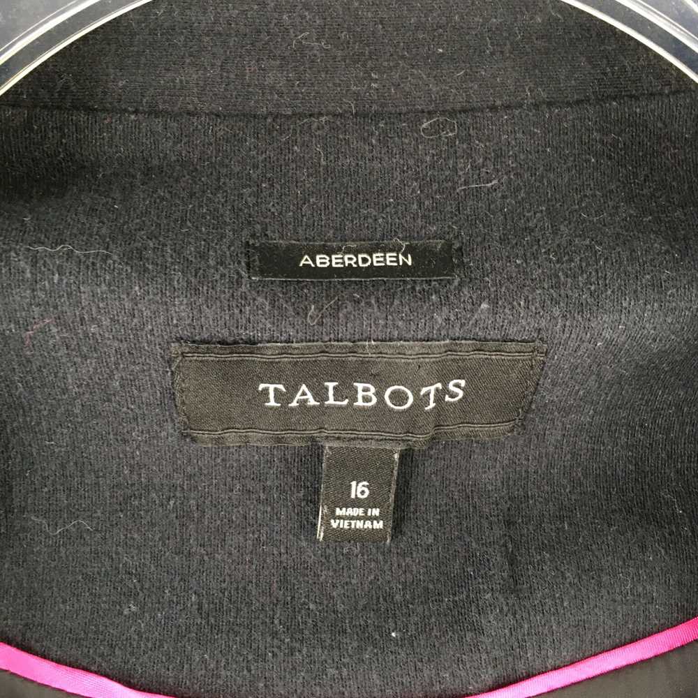 Talbots Aberdeen Single Breasted Black Career Jac… - image 6