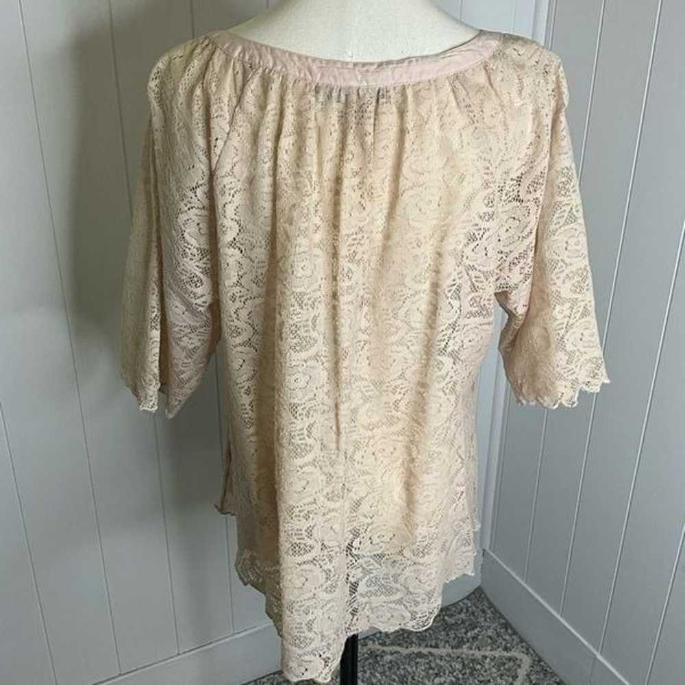 Vintage America Blues Womens Size XL Sheer All Ov… - image 9