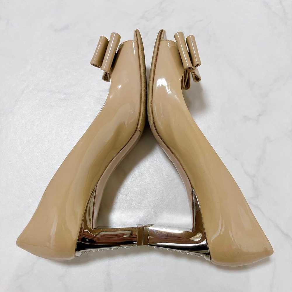 【Excellent Condition】miumiu Gem Heel Pumps with J… - image 10