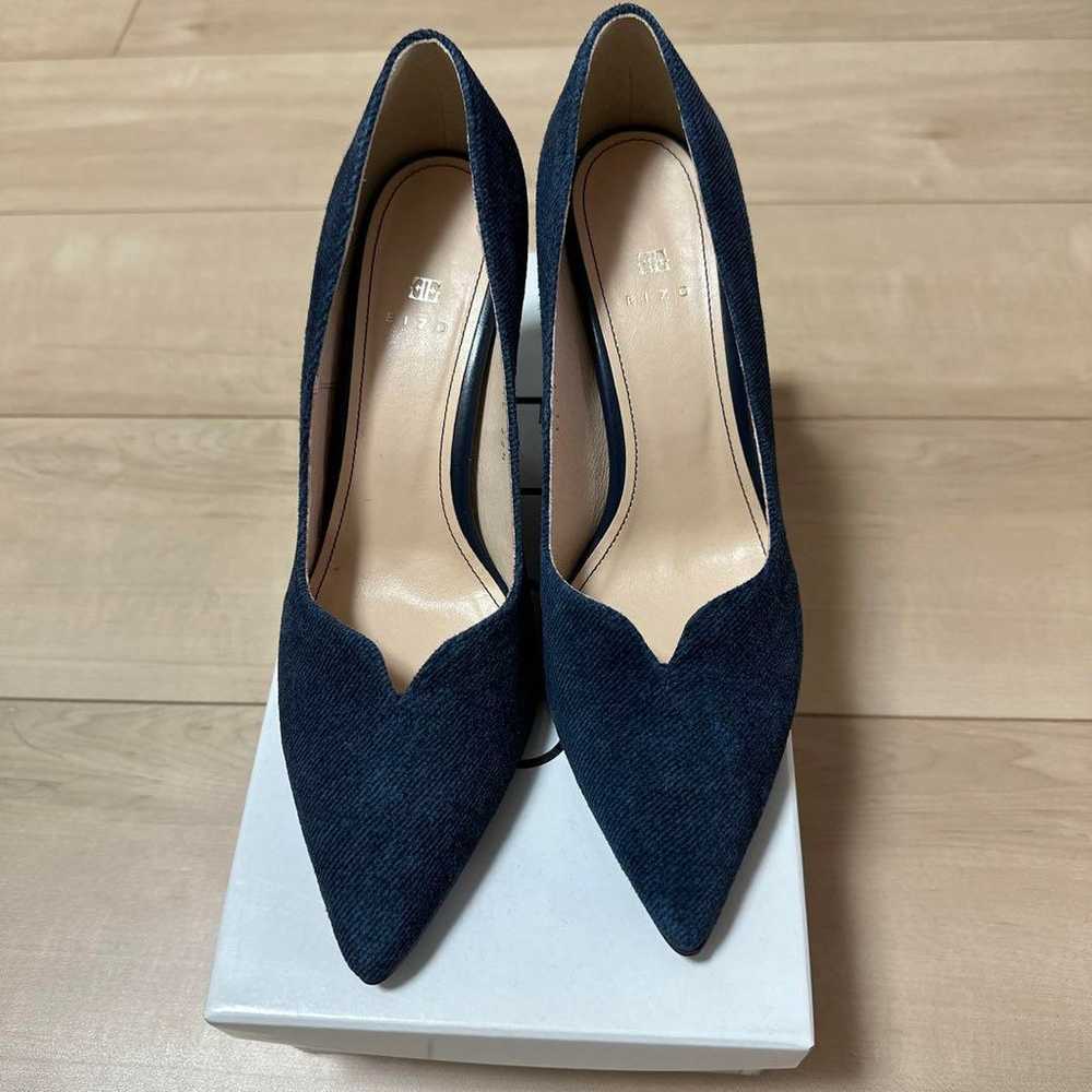 EIZO EB17156 Navy Pointed Toe Pumps 22.5cm - image 1