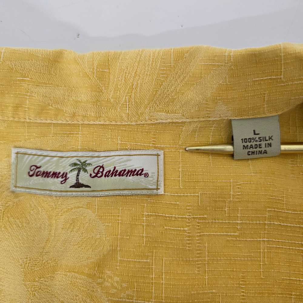 Tommy Bahama TOMMY BAHAMA Camp Shirt Silk Men L F… - image 12