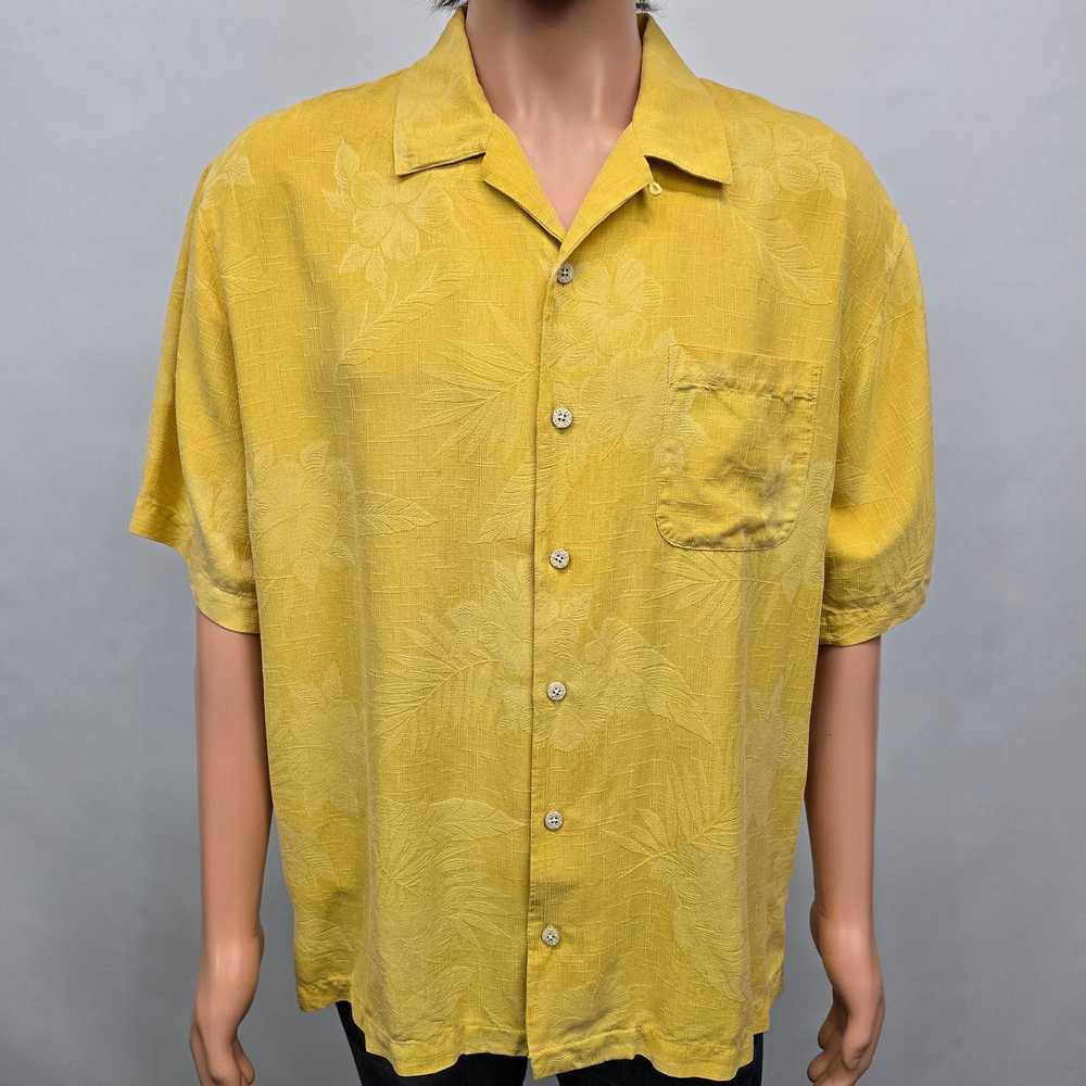 Tommy Bahama TOMMY BAHAMA Camp Shirt Silk Men L F… - image 2