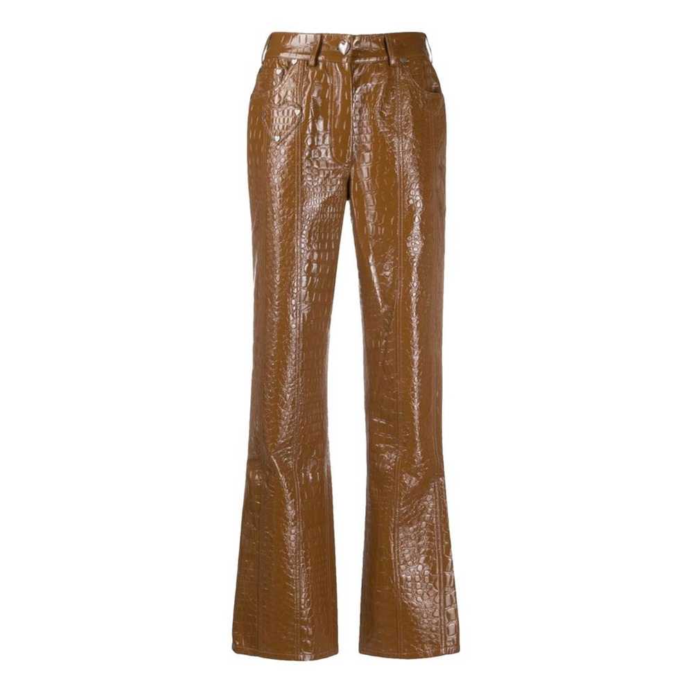 Saks Potts Vegan leather overall - image 1