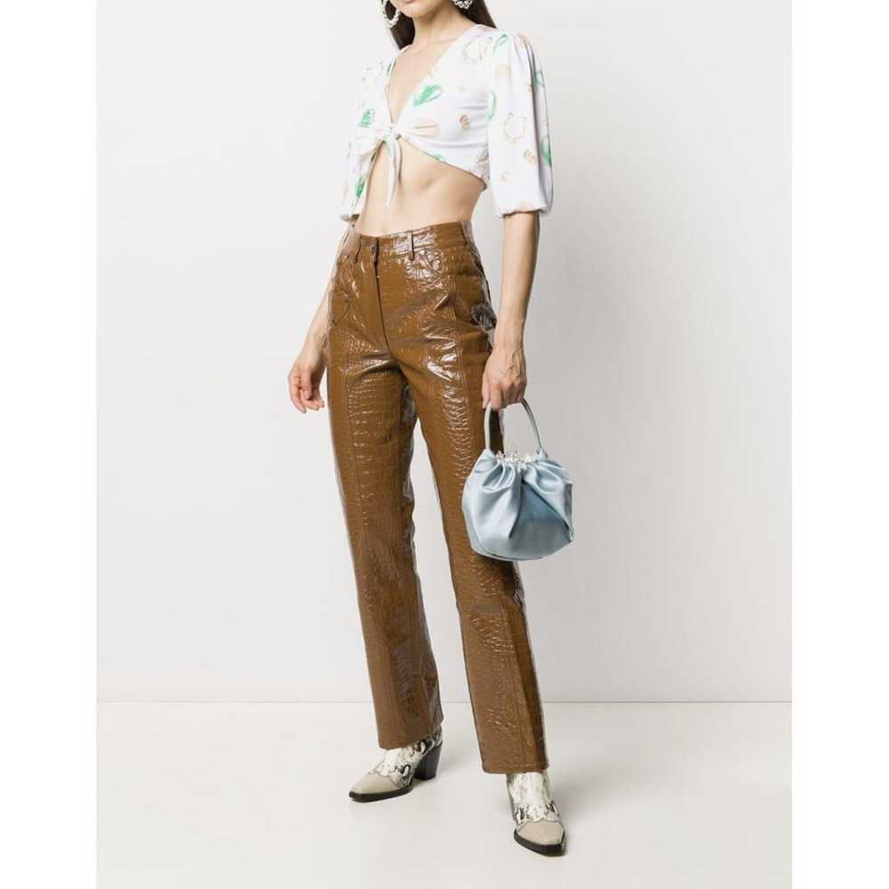 Saks Potts Vegan leather overall - image 4