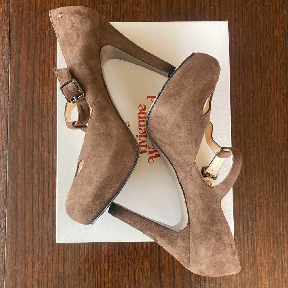 Vivienne Westwood Brown High Heels 25cm - image 6