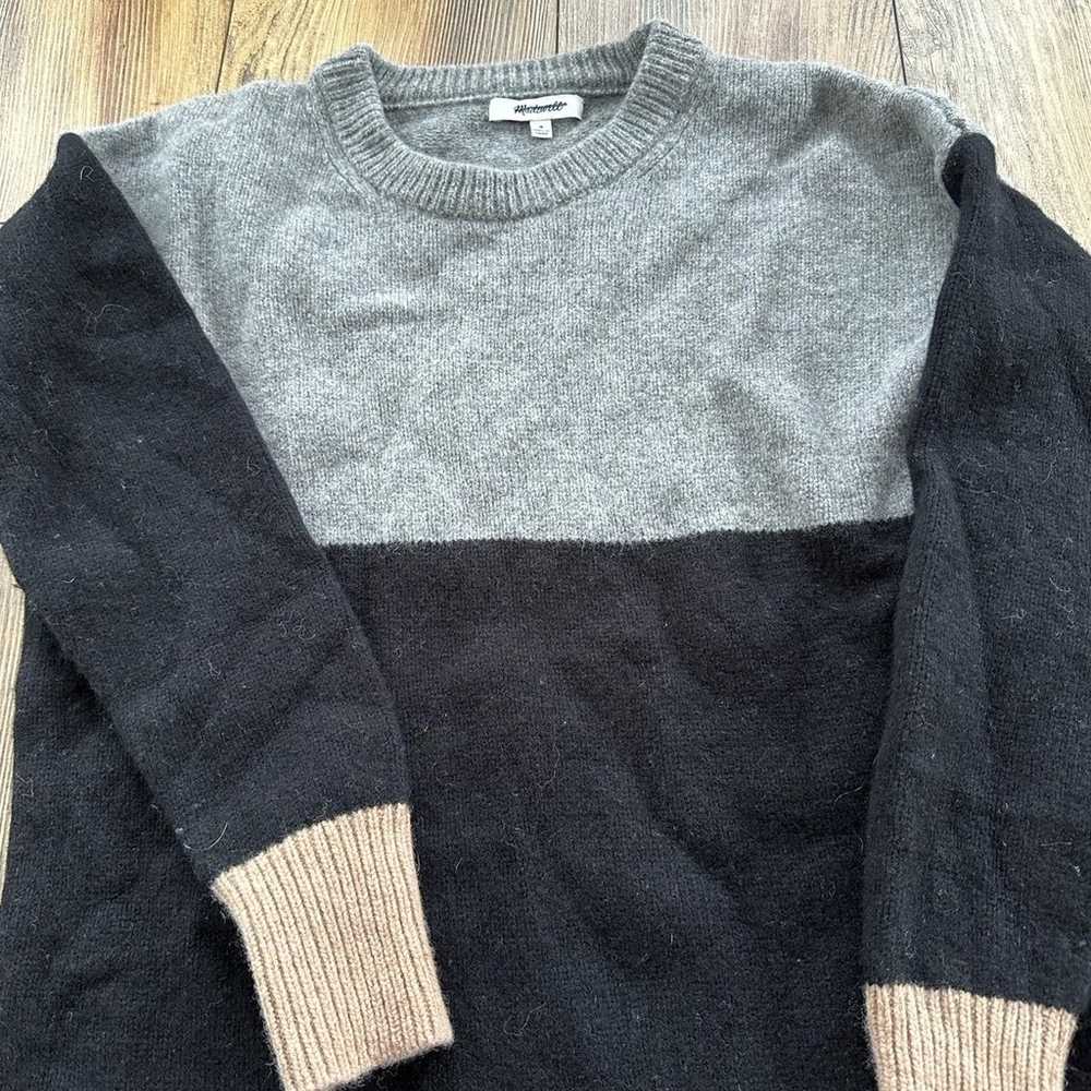 Madewell color block sweater dress - image 3