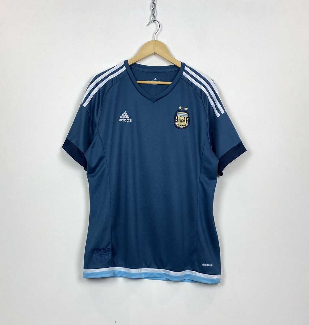 Adidas × BLOKE × Soccer Jersey Vintage Adidas Arg… - image 1