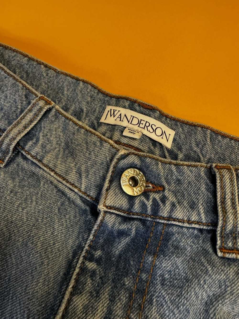 J.W.Anderson JW Anderson slim-fit logo-patch jeans - image 3