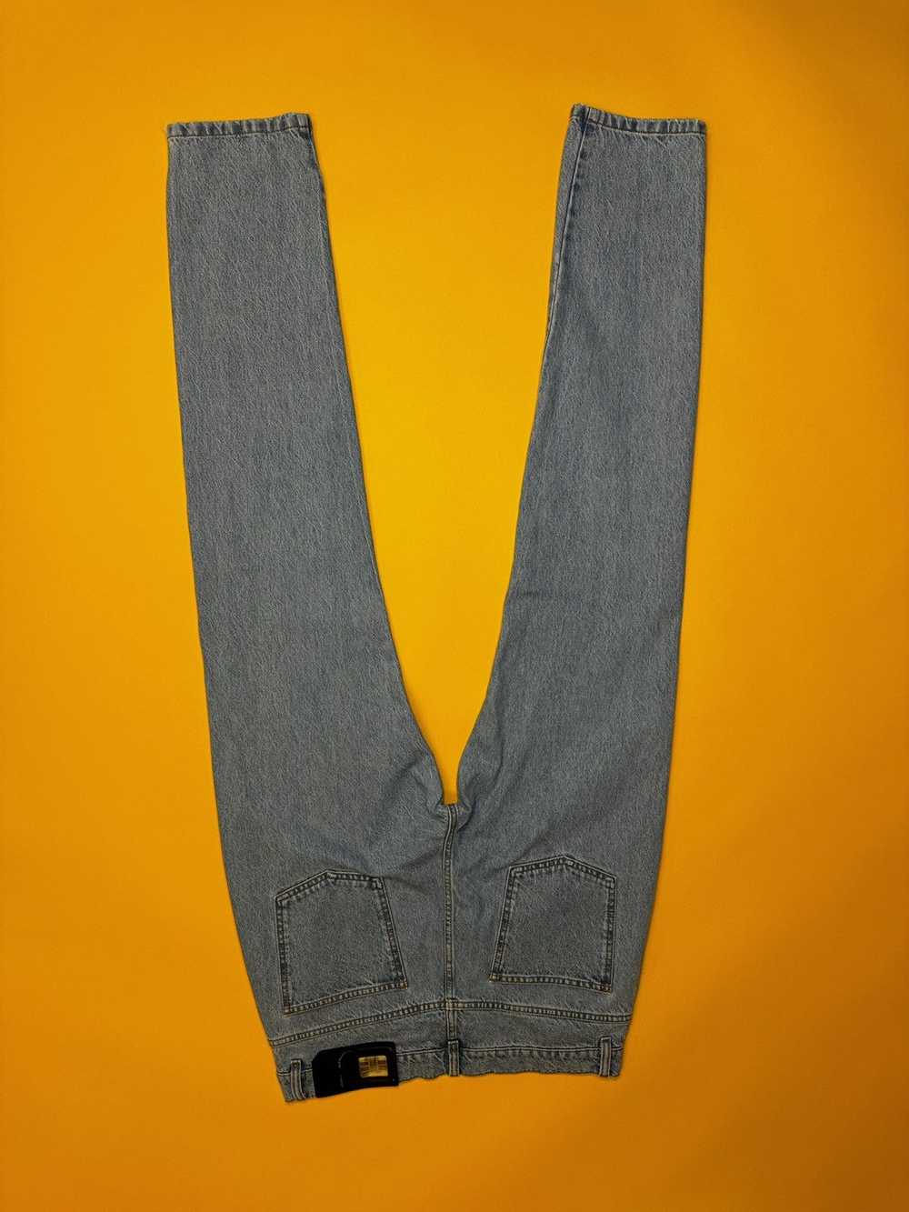 J.W.Anderson JW Anderson slim-fit logo-patch jeans - image 5