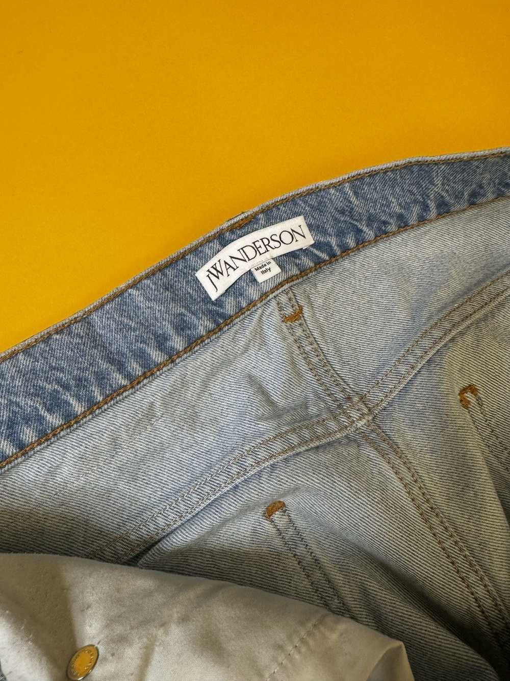 J.W.Anderson JW Anderson slim-fit logo-patch jeans - image 8