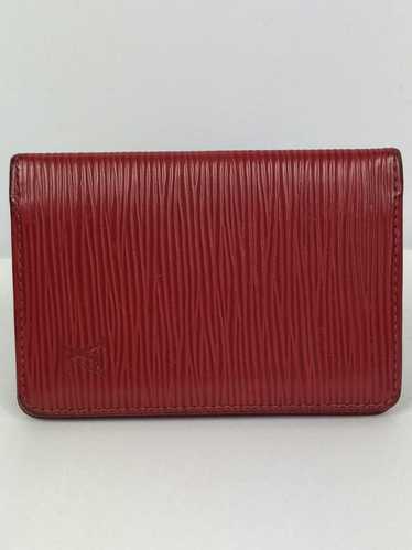 Louis Vuitton EPI leather card holder