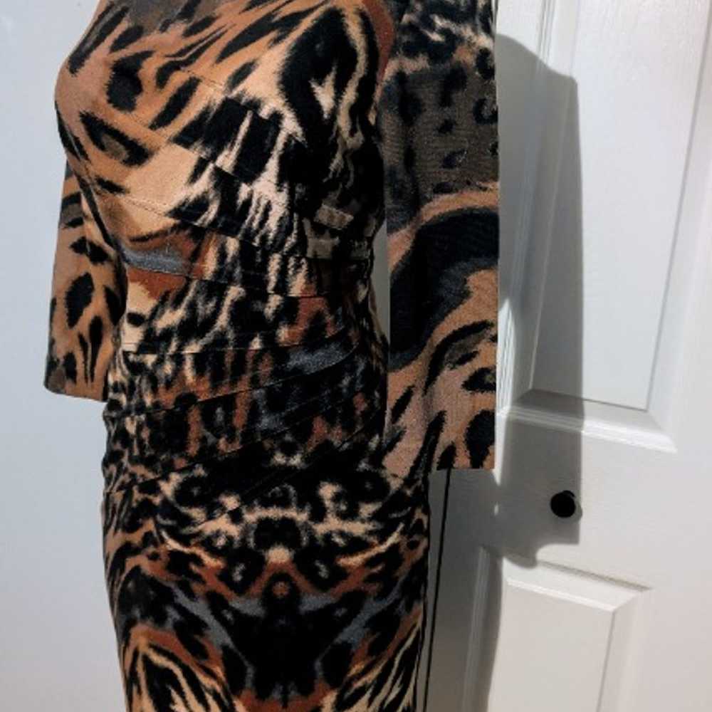 Jessica Simpson Wild Feline Pattern Dress - image 3