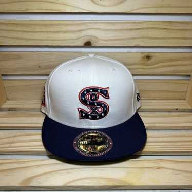 MLB - 美品 90s vtg mlb white sox cooperstown XL New Era 1917 Chicago White Sox Cooperstown Fitted Hat