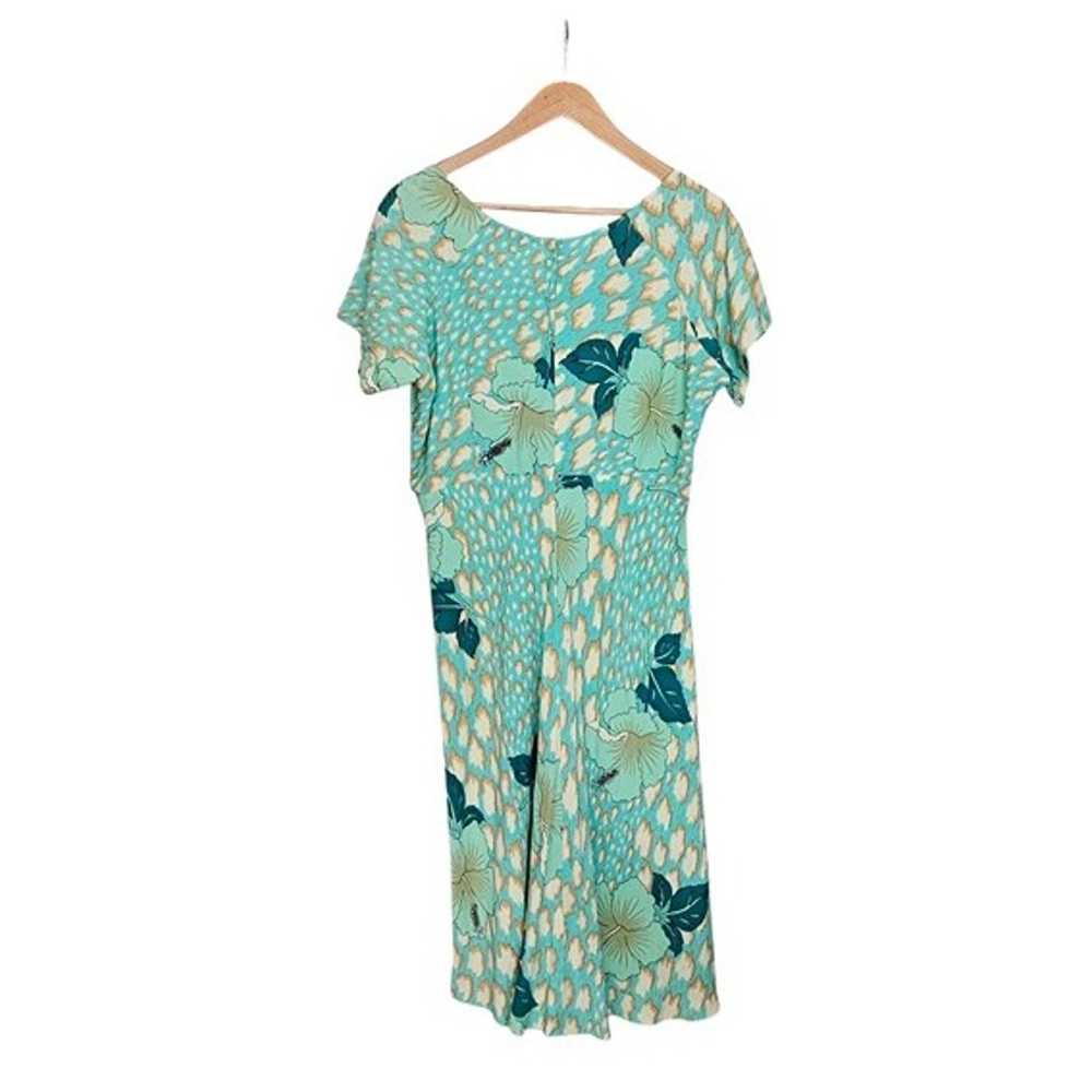 Women's - Rainbow Jo Floral Hawaiian Dress, Size … - image 8