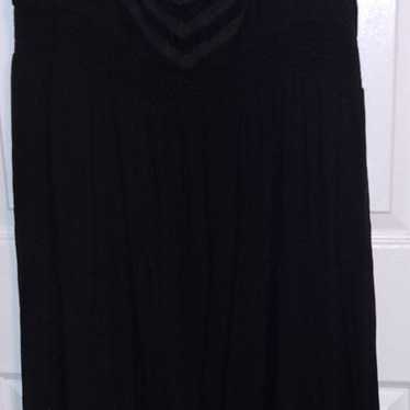 Torrid sleeveless hi- low black dress size 2X