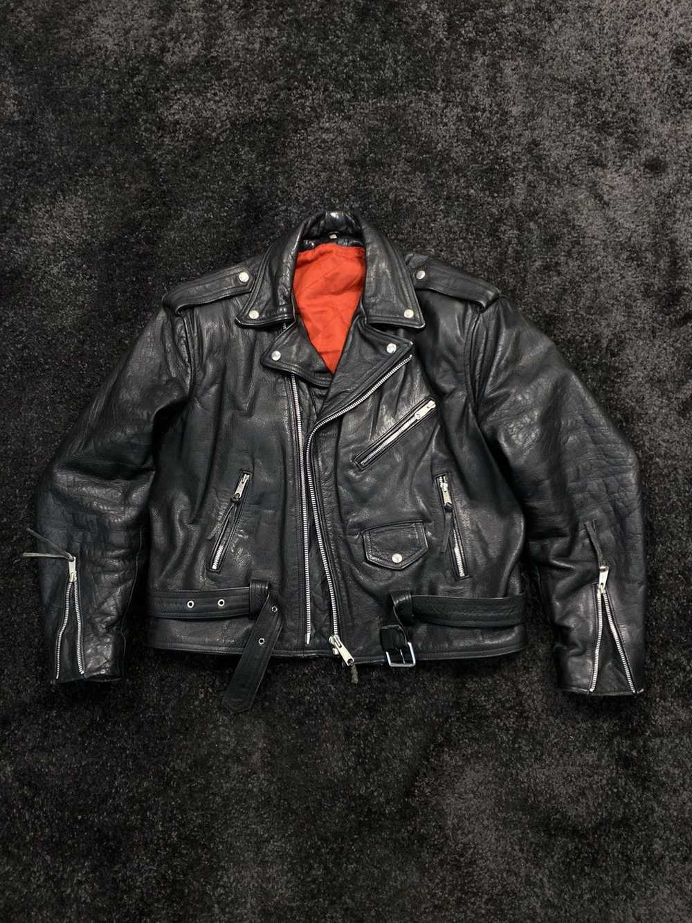 Japanese Brand × Leather Jacket × Vintage Vintage… - image 1