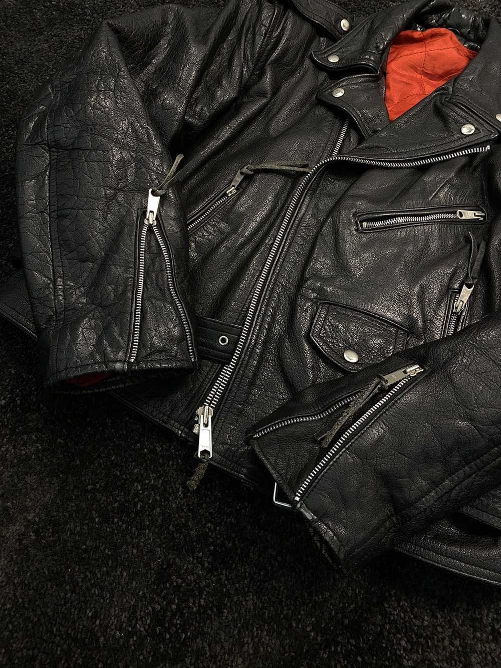 Japanese Brand × Leather Jacket × Vintage Vintage… - image 4