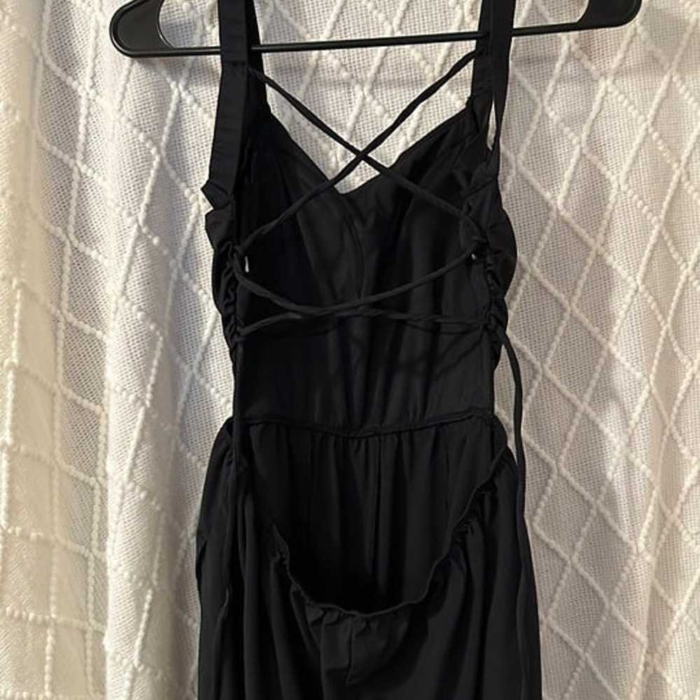 Black Backless Jumpsuit - image 6