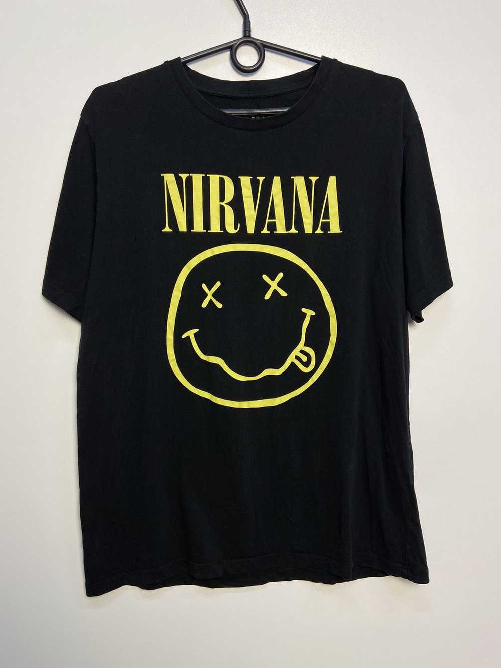 Band Tees × Nirvana × Rock T Shirt Nirvana Smile … - image 1