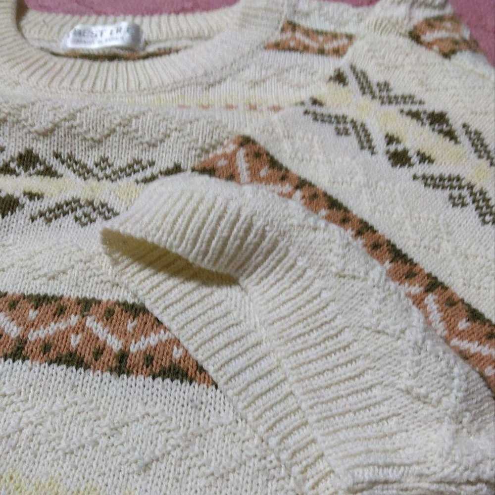 Short-sleeved sweater (vintage) - image 3