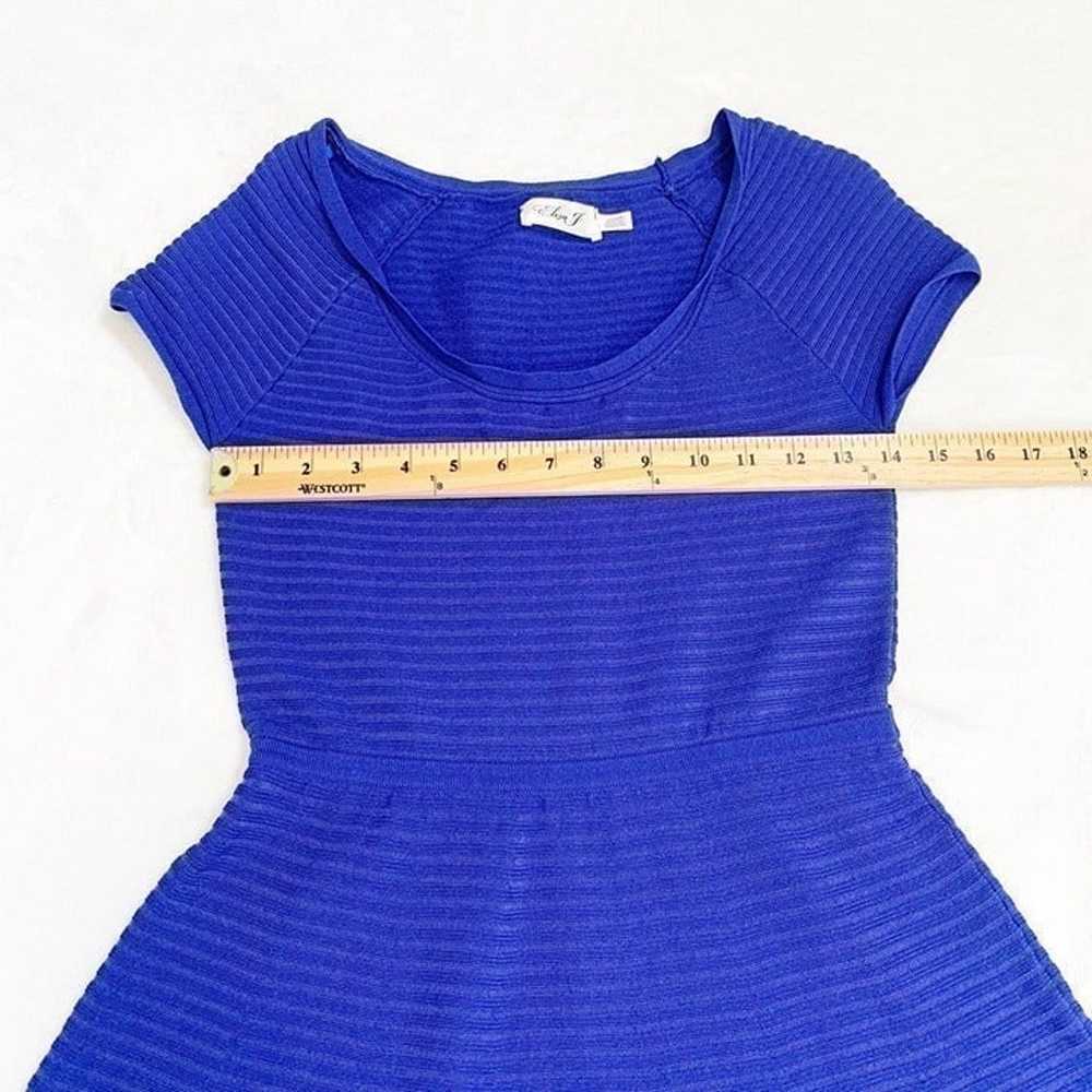 Eliza J thick rib knit stretch short sleeve stret… - image 6