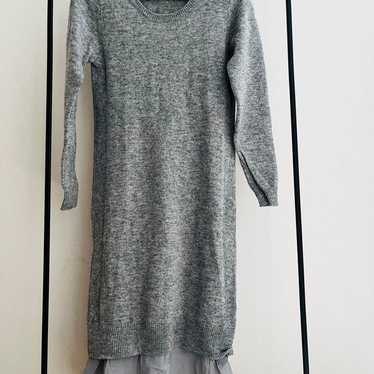 Ray BEAMS Wool One-Piece Knit Dress Size SM